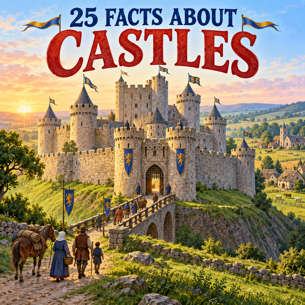 25 Facts About Castles cover