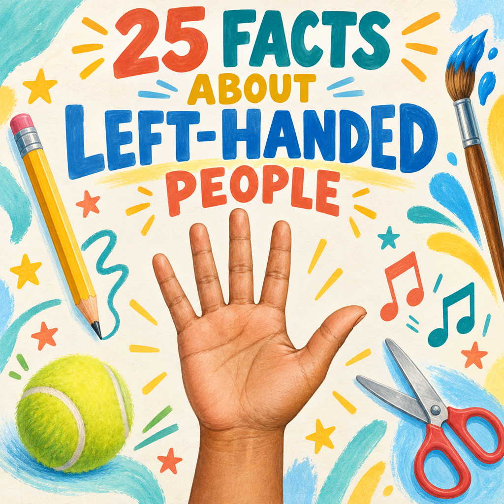 25 Facts About Left-Handed People cover