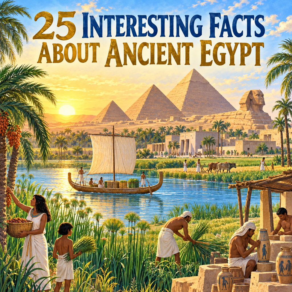 25 Interesting Facts About Ancient Egypt cover