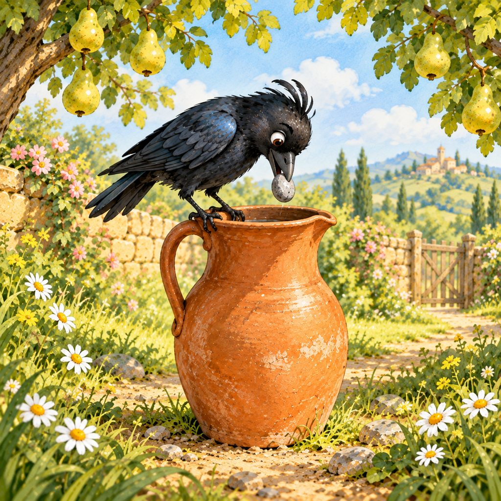 The Crow and the Pitcher cover