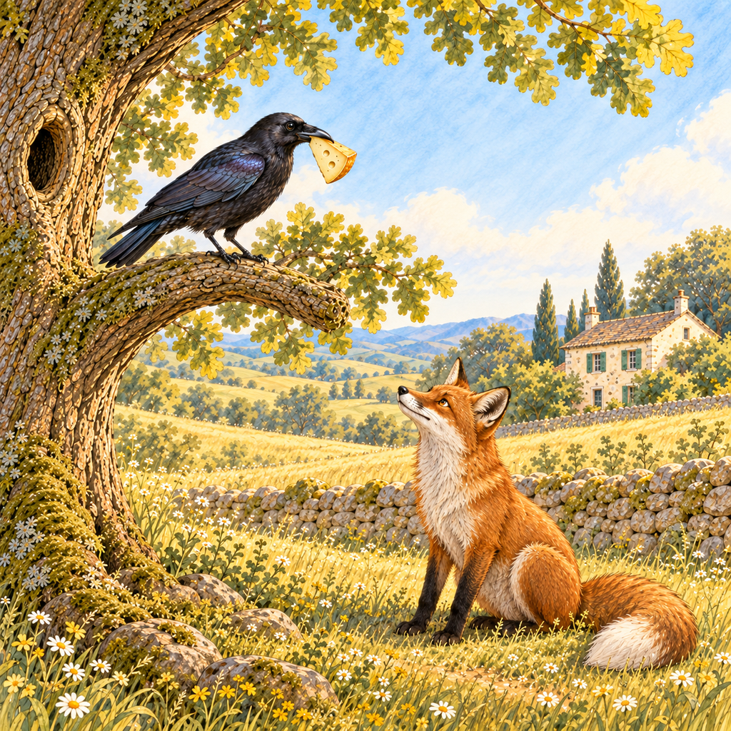 The Fox and the Crow cover