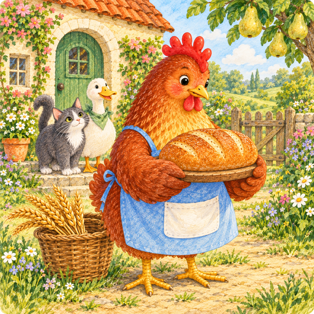 The Little Red Hen cover