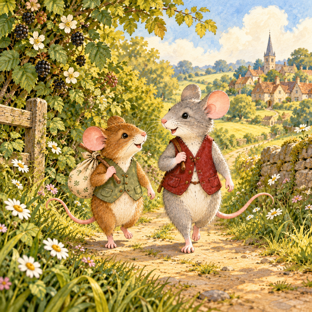 The Town Mouse and the Country Mouse cover